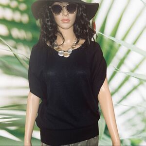 Jennifer Lopez Slit Sleeve Top